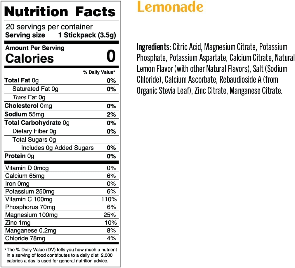 Ultima Replenisher Hydration Electrolyte Powder- Keto & Sugar Free- at Home & on the Go Convenience Bundle- Feel Replenished, Revitalized- Lemonade, 30 Serving Canister & 20 Serving Stickpack​