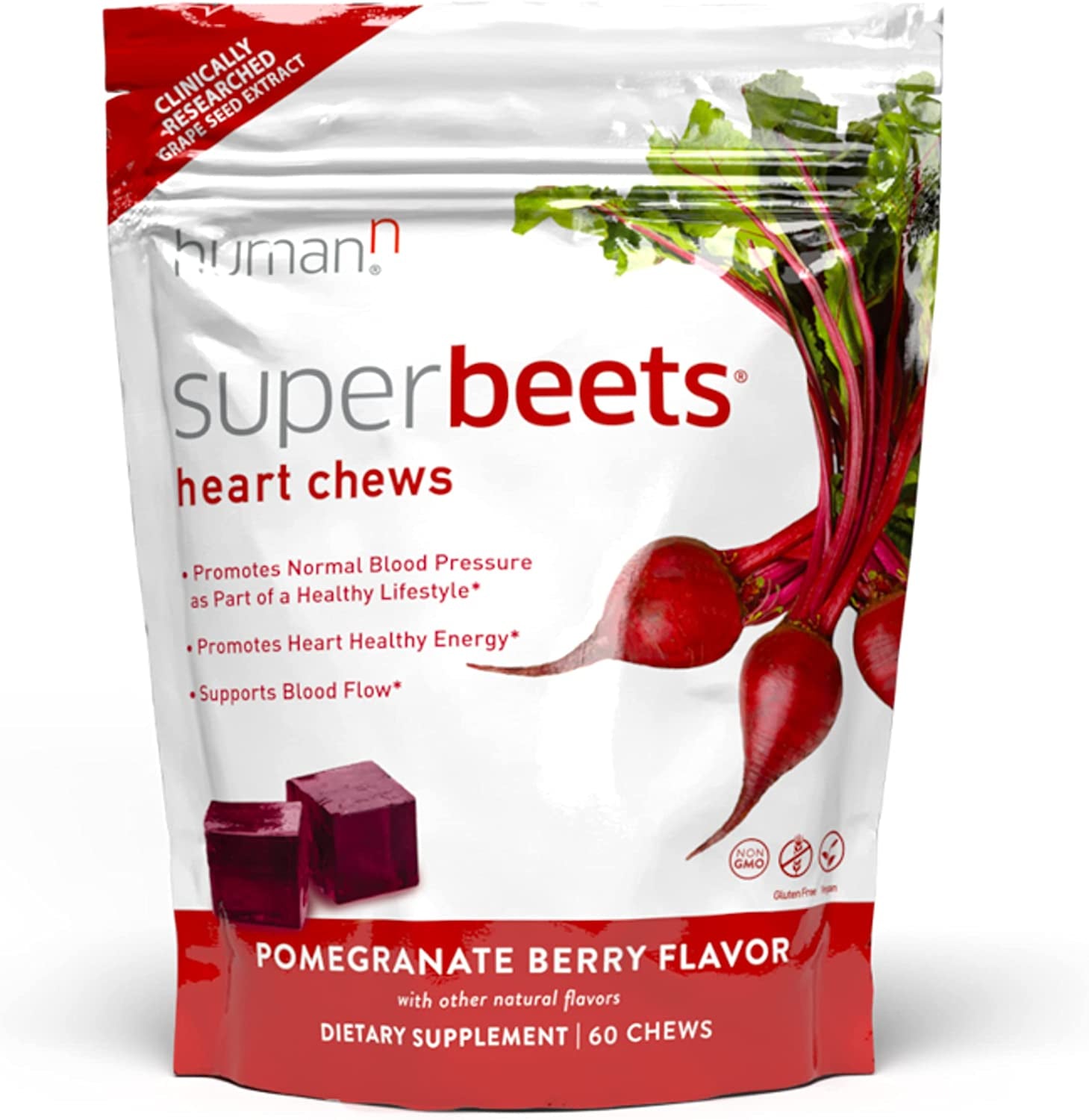 Humann Superbeets Superbeets Heart Chews & Memory + Focus Chews & Neo40 Daily Bundle