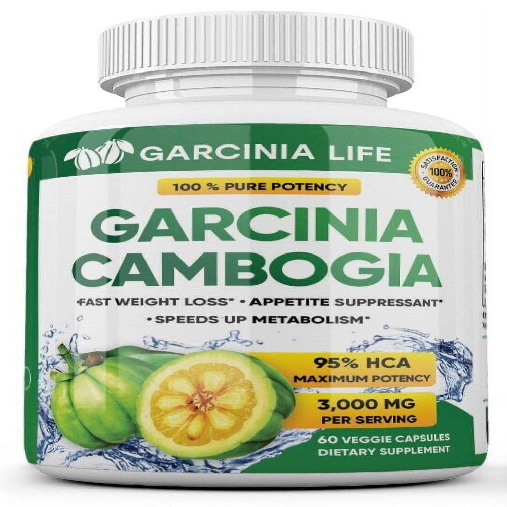 GARCINIA CAMBOGIA 95% HCA Diet Pills Weight Loss Fat Burner 60 Capsule