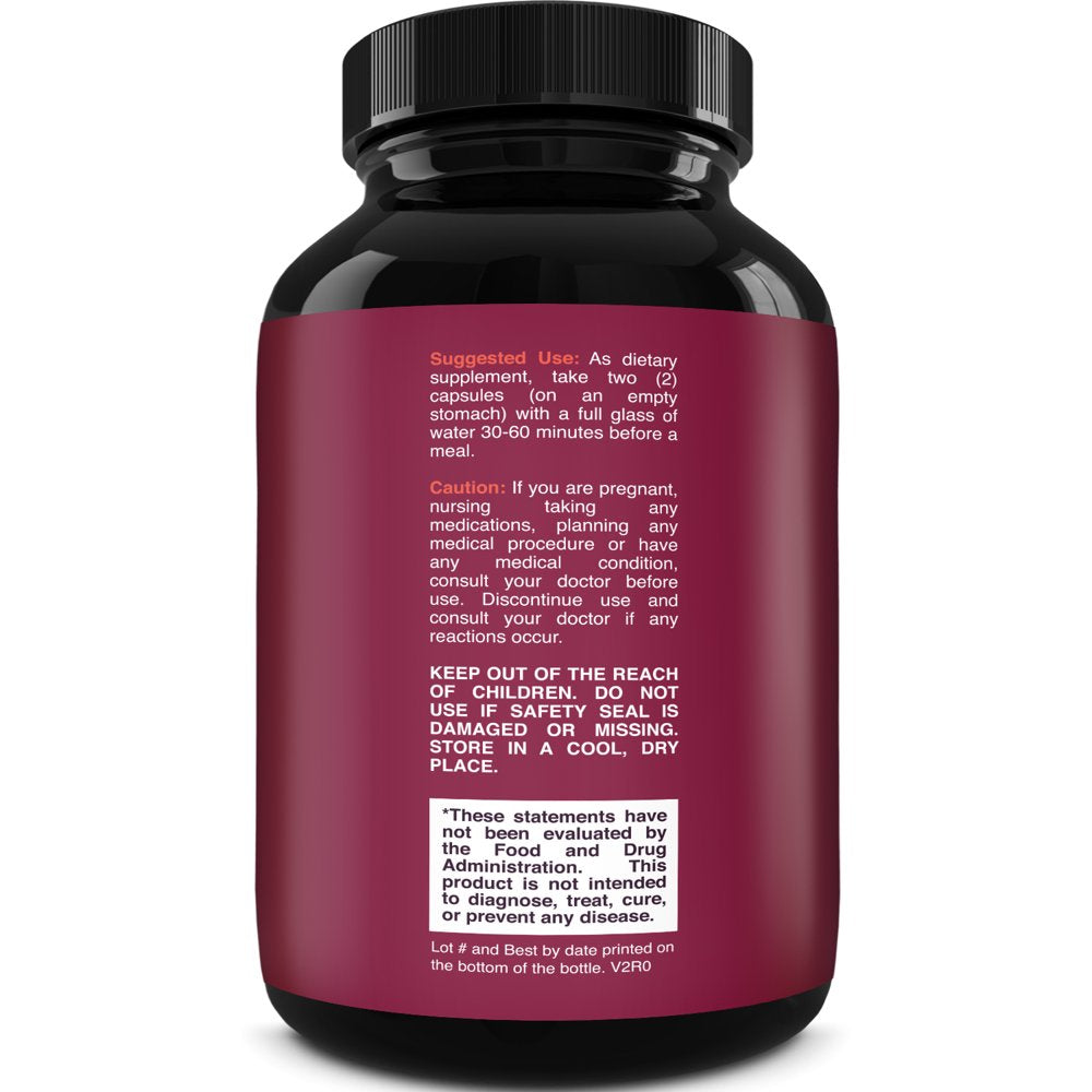 100% Forskolin Supplement - Pure Forskolin Extract Supplement with Potent Coleus Forskohlii 500 Mg per Serving for Enhanced Energy for Adults - Plant-Based Energy Supplements for Women and Men