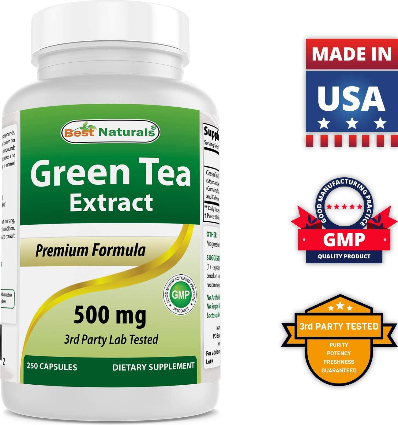 Acetyl L-Carnitine 500 Mg & Green Tea Extract 500 Mg