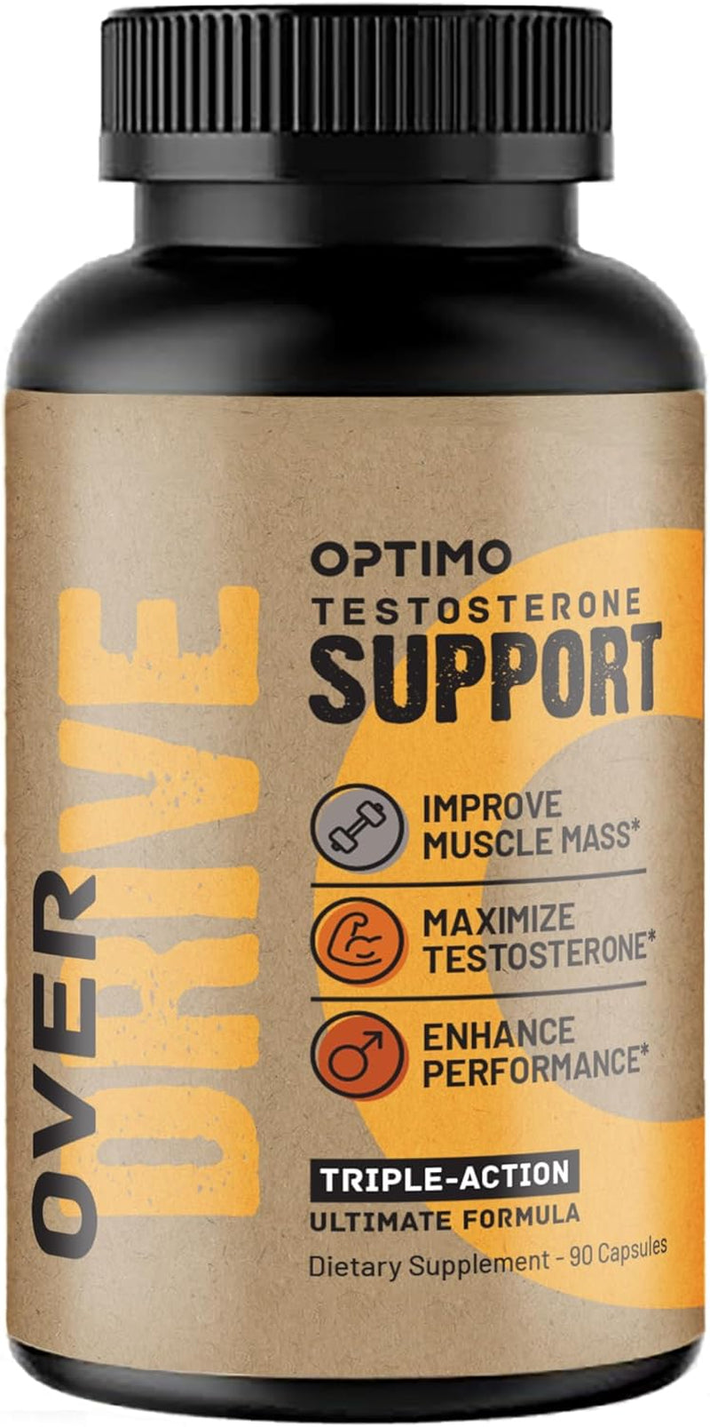 Ultimate Natural Testosterone Formula | Maximize Testosterone | Libido | Muscle + DAA + Tongkat Ali + Maca + Tribulus + Boron + Fenugreek + Ashwagandha | 90 Capsules