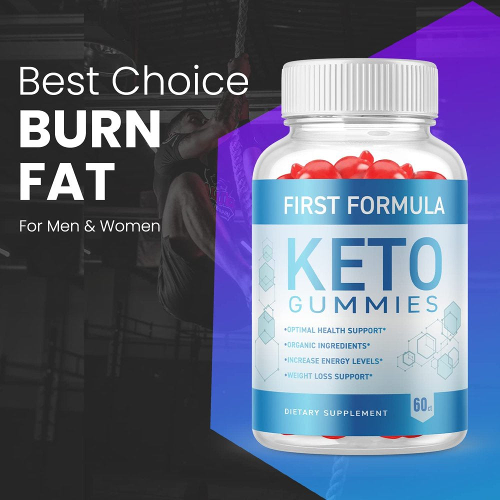 (1 Pack) First Formula Keto ACV Gummies - Supplement for Weight Loss - Energy & Focus Boosting Dietary Supplements for Weight Management & Metabolism - Fat Burn - 60 Gummies