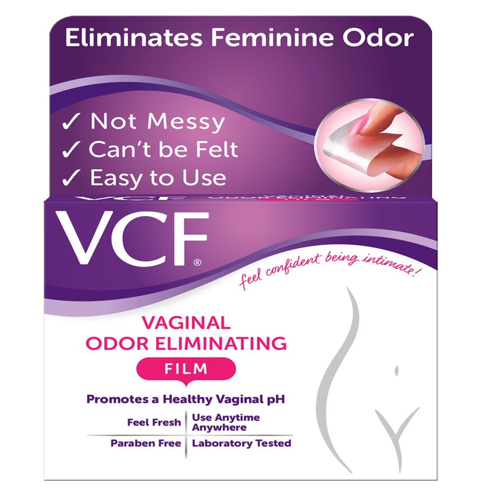 VCF Vaginal Odor Eliminating Film, 12Ct