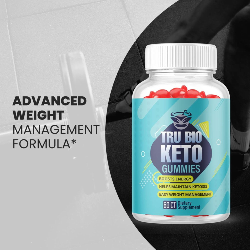 (1 Pack) Tru Bio Keto ACV Gummies - Supplement for Weight Loss - Energy & Focus Boosting Dietary Supplements for Weight Management & Metabolism - Fat Burn - 60 Gummies