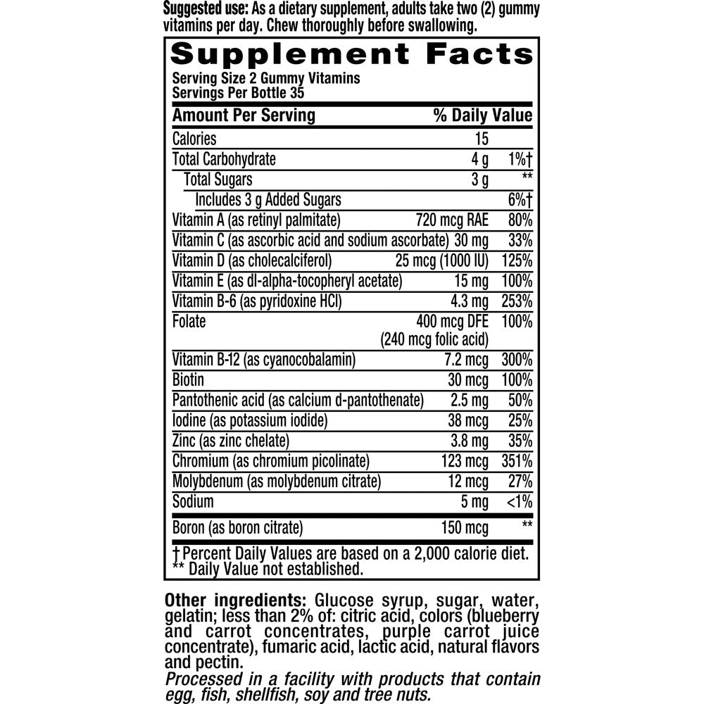 Vitafusion Men'S Gummy Vitamins, 70Ct