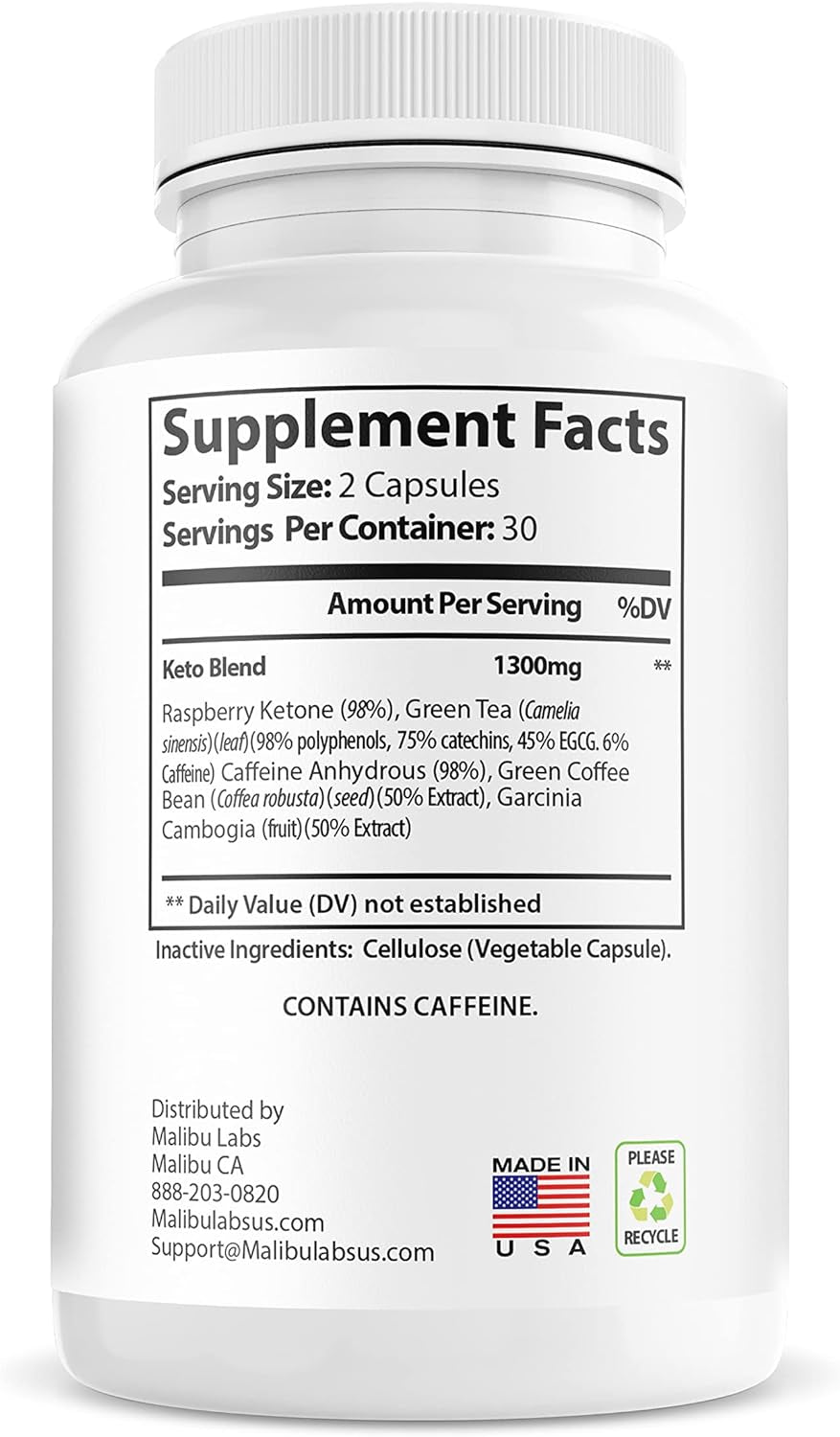 (Official) Keto Now, Advanced Ketogenic Pill Shark Formula 1300Mg, Made in the USA, (3 Bottle Pack), 90 Day Supply Tank