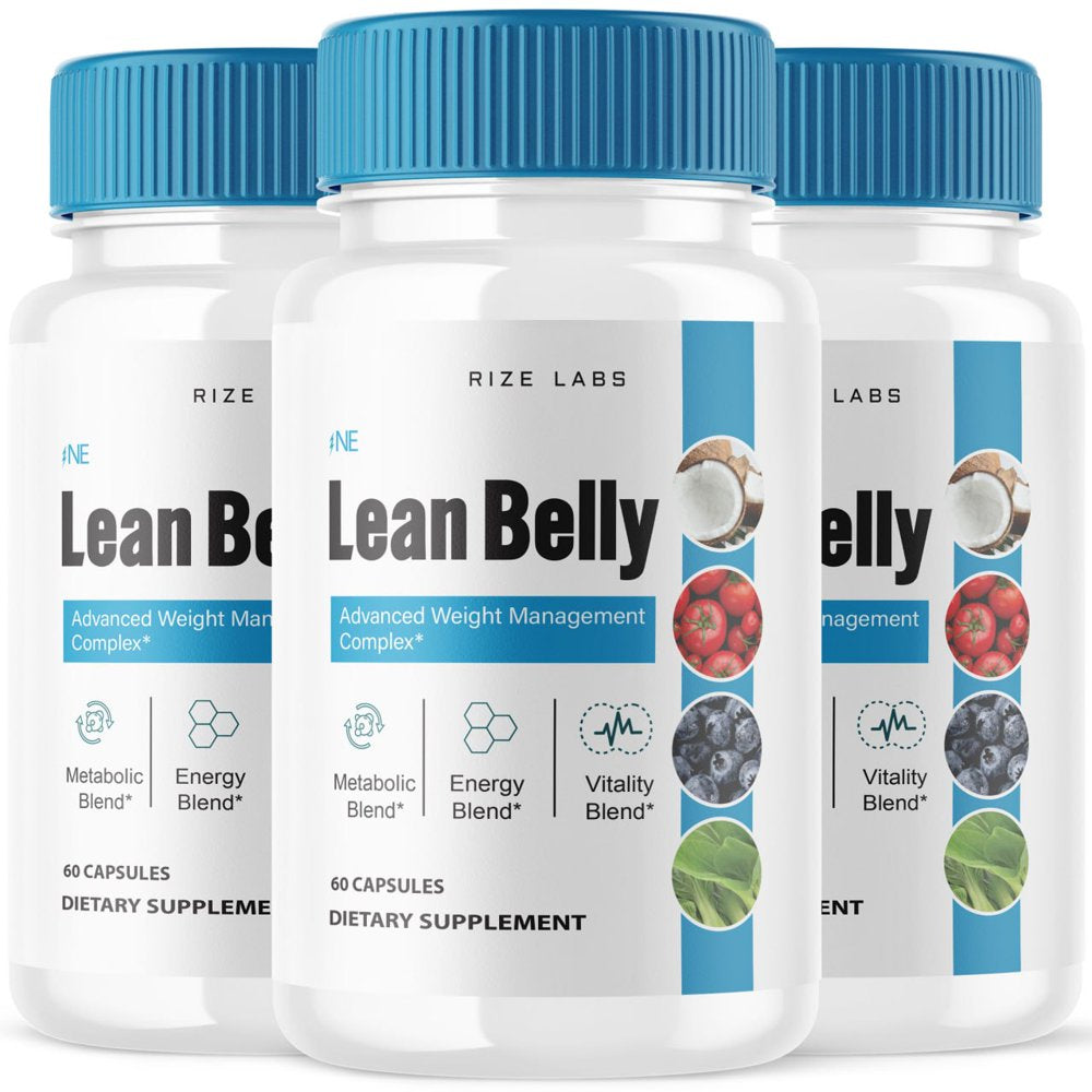 (3 Pack) Lean Belly Juice Capsules - Lean Belly Dietary Supplement for Weight Loss, Lean Belly Keto Pills, Maximum Strength Supplement, Leanbelly Powder Reviews (180 Capsules)