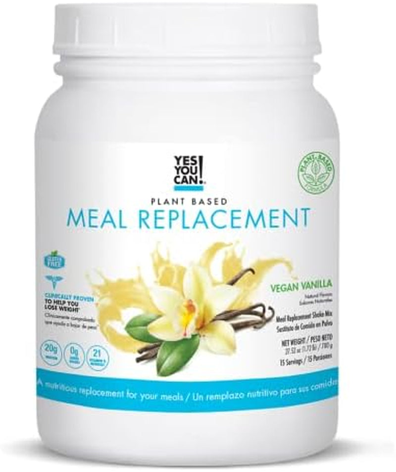 Yes You Can! Detox plus Kit (Meal Replacement Vegan Vanilla, Aloe Vera Hibiscus) - Complete Meal Replacement Powder, High Energy Shake Booster, Aloe Vera Detox Supplement, Health Transformation