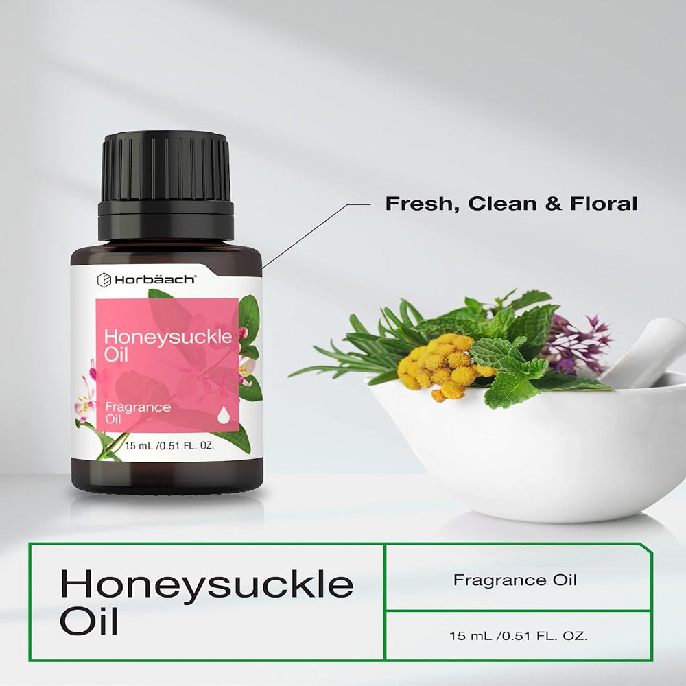 Honeysuckle Oil | 15 Ml | Fragrance Oil for Candles & Soap | by Horbaach