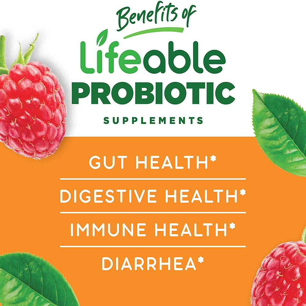 Lifeable Probiotics -2 Billion CFU - 90 Gummies