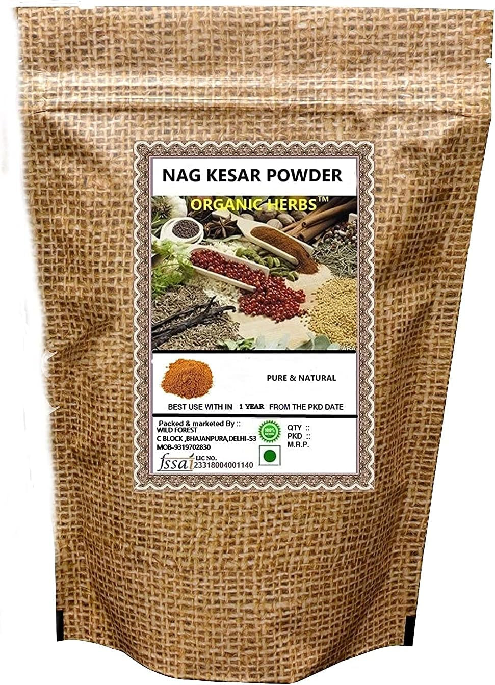 TYU NAGKESAR Powder (Mesua Ferrea) 200 GM