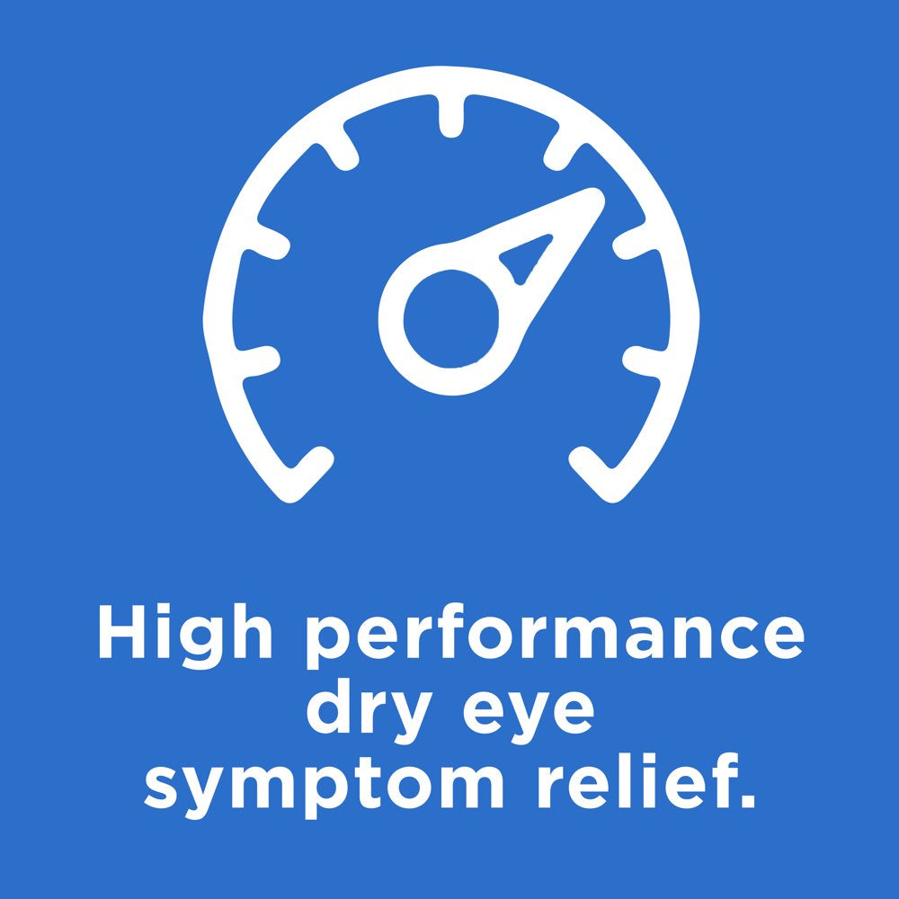 Systane Lubricant Eye Drops for Dry Eye Symptoms, 30 Preservative-Free Vials