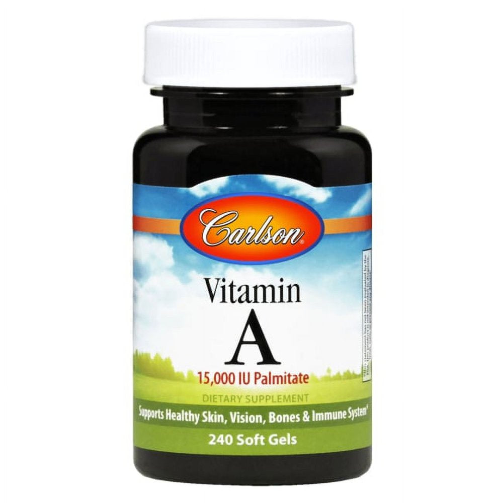 Carlson Labs - Vitamin a Palmitate 15000 IU - 240 Softgels