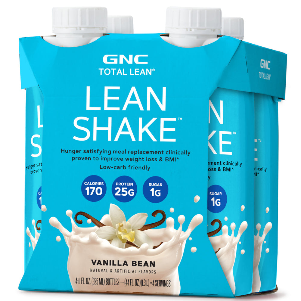 Total Lean® Lean Shake™ Meal Replacement Shake, Vanilla Bean, 25G Protein, 11 Fl Oz, 4CT