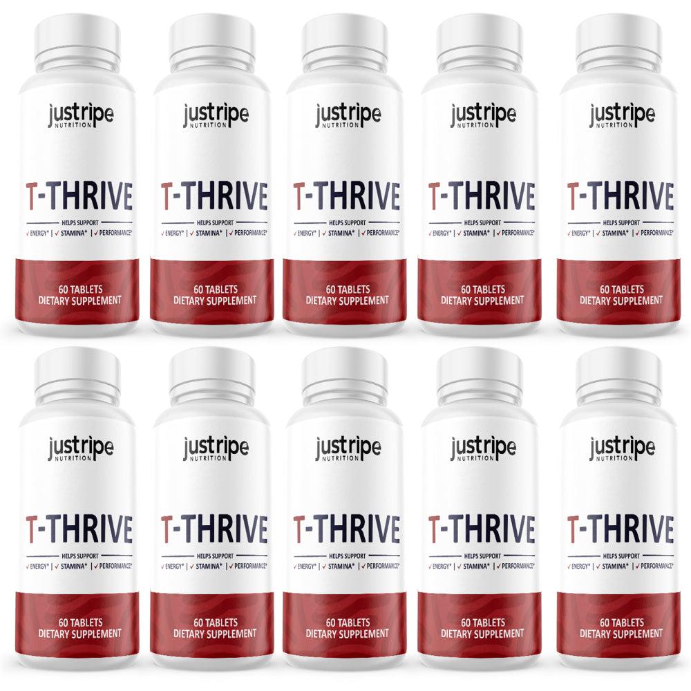 10 Pack T-Thrive Mens Health Supplement - 60 Capsules