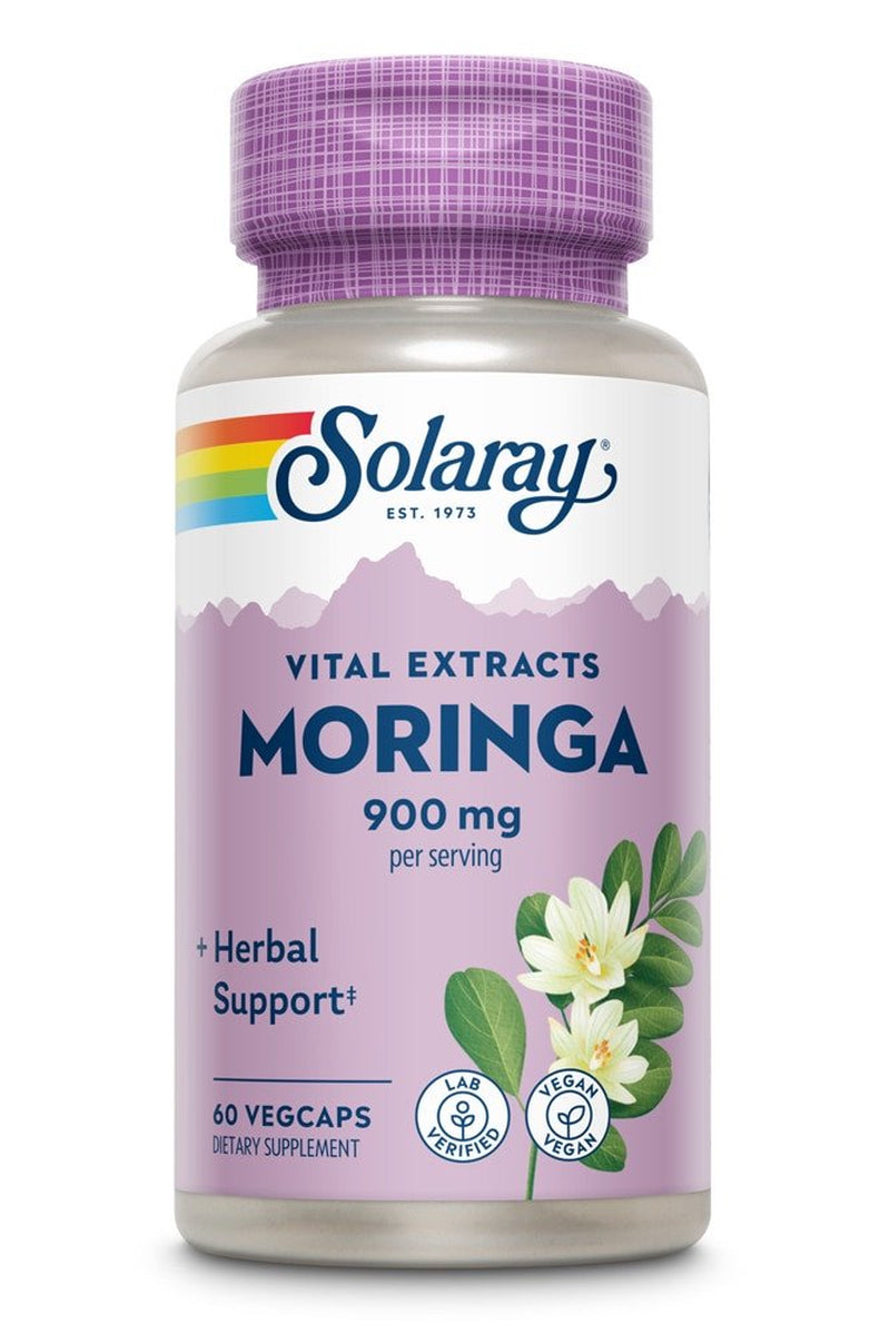 Solaray Moringa -- 900 Mg - 60 Vegcaps