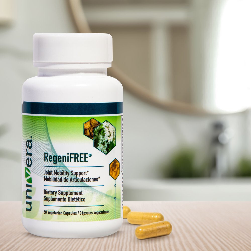 Univera Regenifree, Joint Health, Flexibility, Shellfish-Free, 60 Vegetarian Capsules