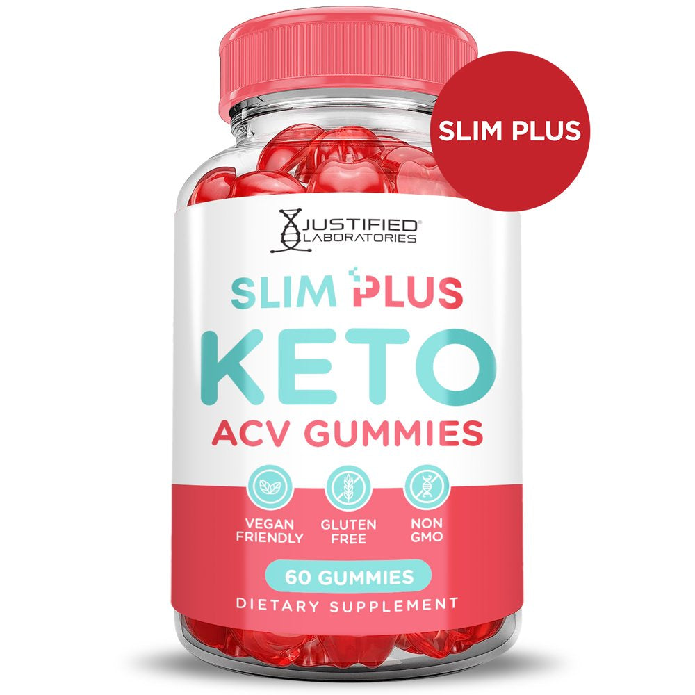 (2 Pack) Slim plus Keto ACV Gummies 1000MG Dietary Supplement 120 Gummys