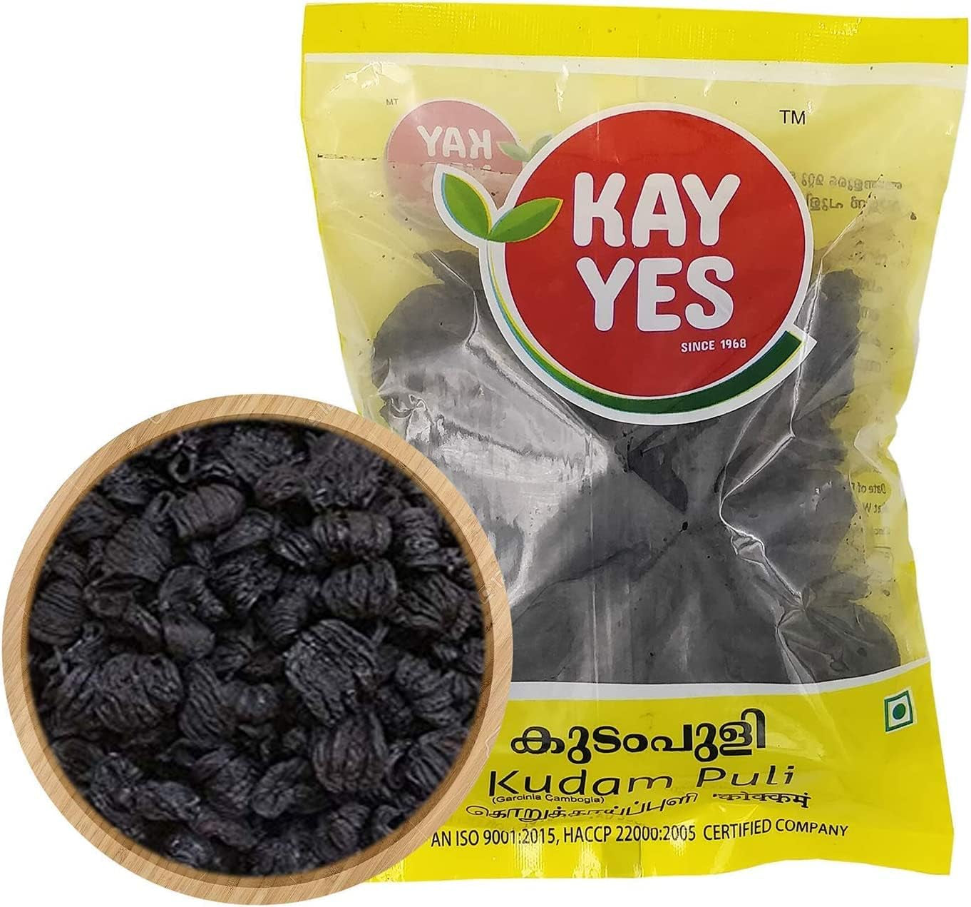 CROW Kayes Brindleberry/Kudampuli/Garcinia Cambogia/Goraka/Malabar Tamarind - Kerala Origin (500 Grams)