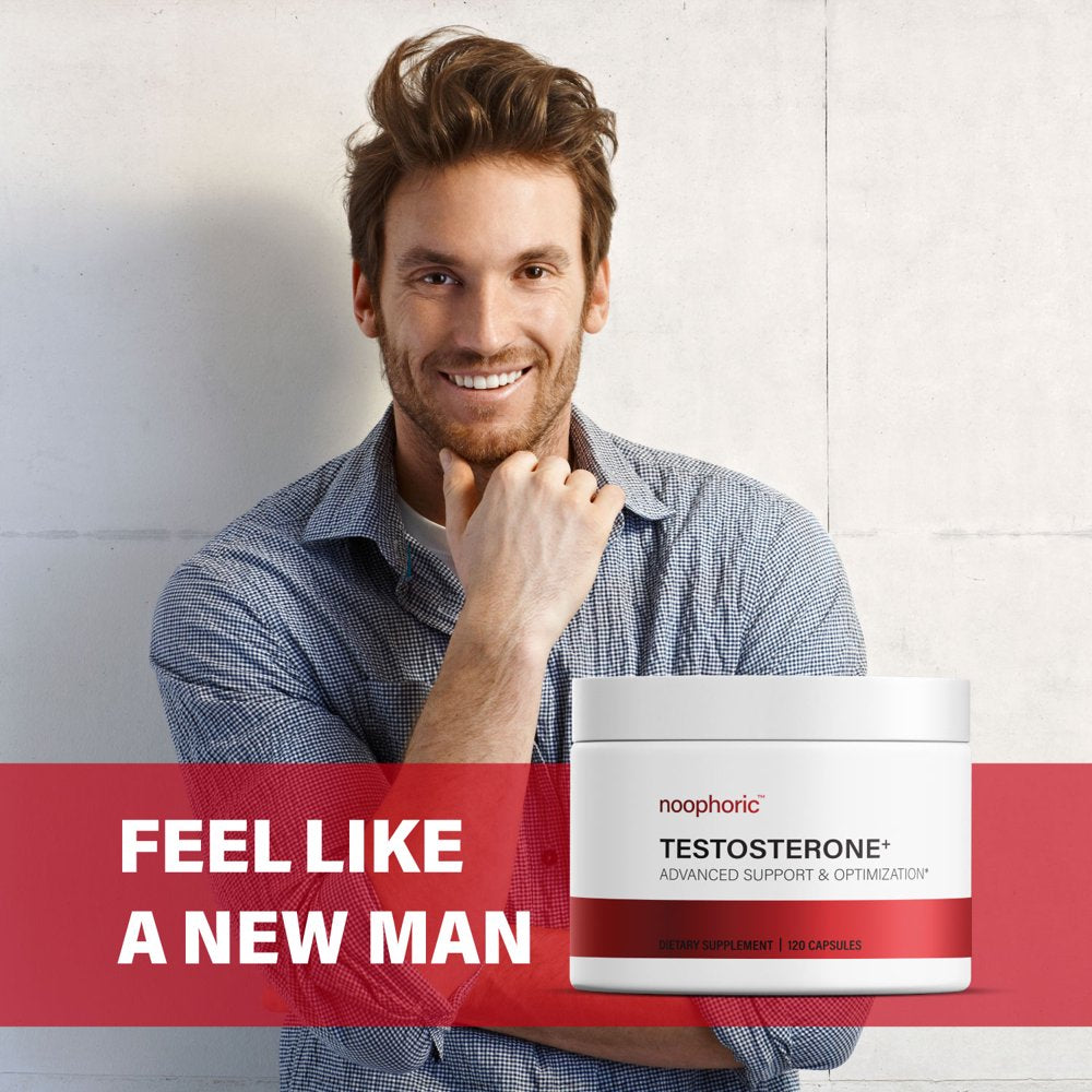 (3-Pack) Testosterone Booster Supplement for Men - Noophoric