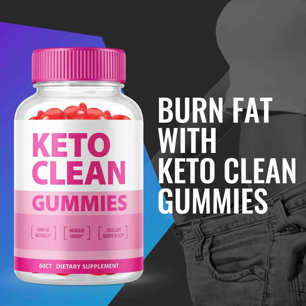 (2 Pack) Keto Clean ACV Gummies - Supplement for Weight Loss - Energy & Focus Boosting Dietary Supplements for Weight Management & Metabolism - Fat Burn - 120 Gummies