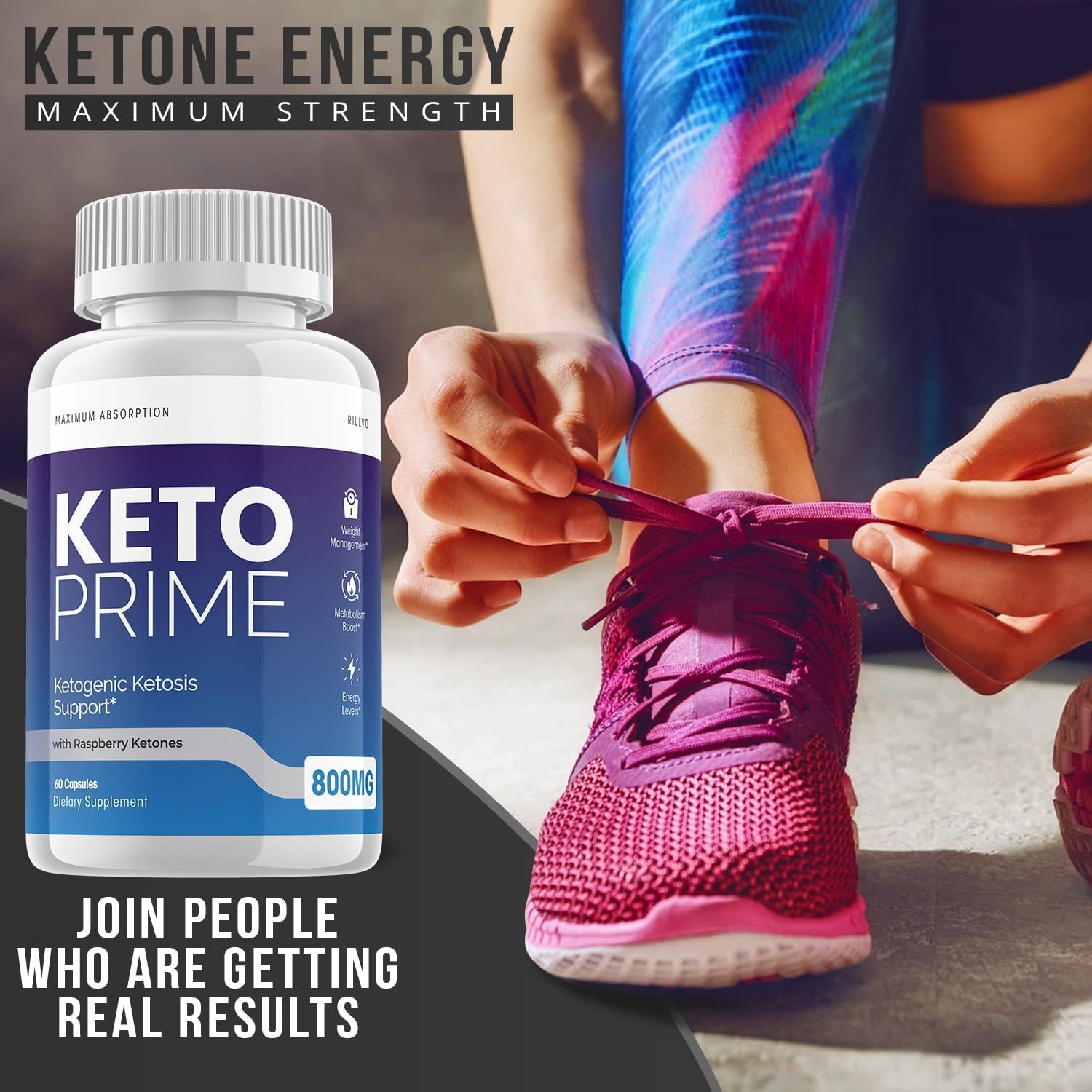 (5 Pack) Keto Prime Pill Advanced Ketogenic Weight Loss Support (300 Capsules)