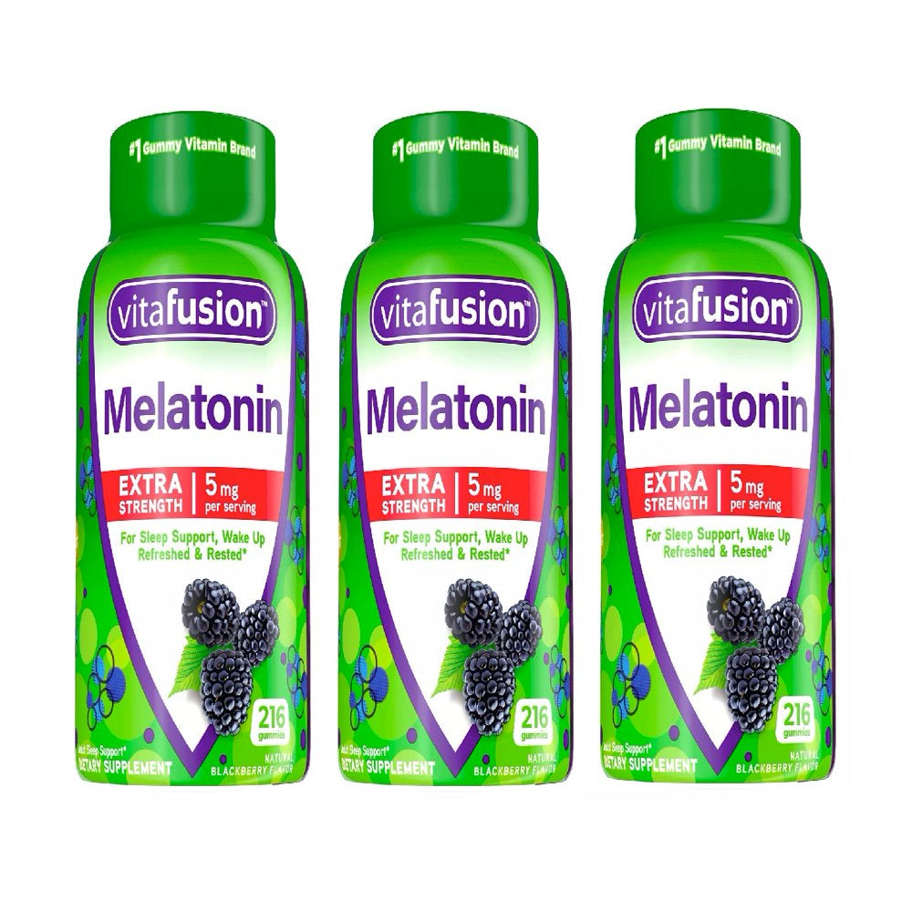 Vitafusion Extra Strength Melatonin 5 Mg. Gummy (216 Ct.) 3PK