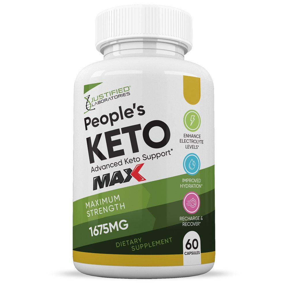 (3 Pack) Peoples Keto ACV MAX Pills 1675Mg Alternative to Gummies Dietary Supplement 180 Capsules