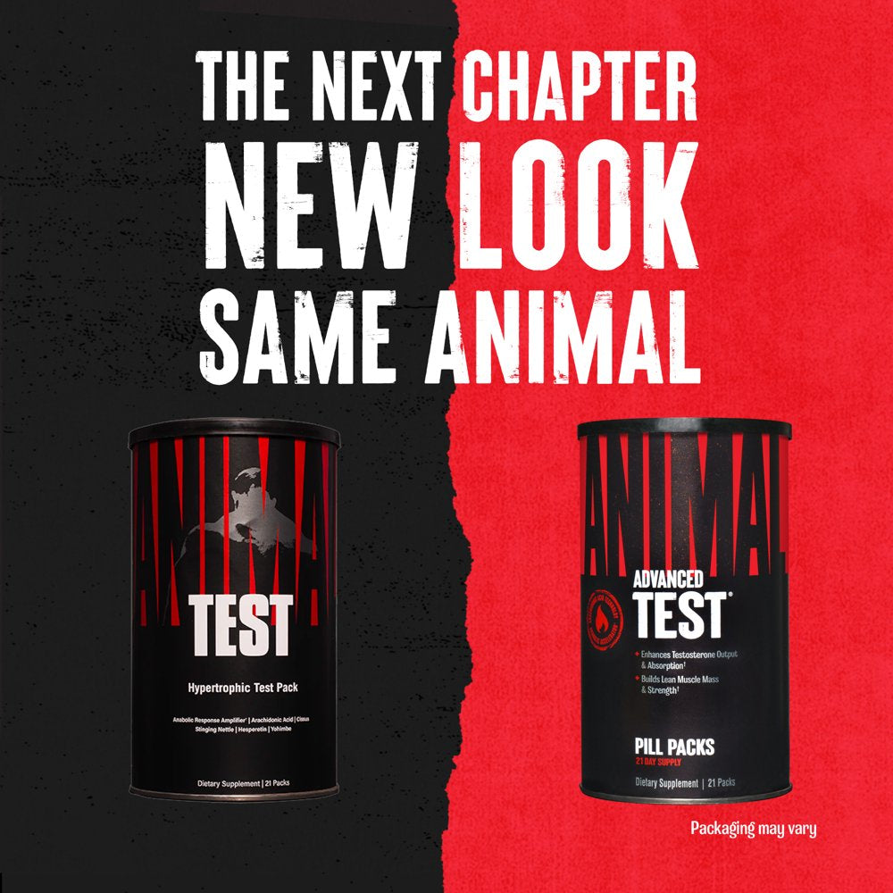 Universal Nutrition Animal Test Dietary Supplement - 21 Packs