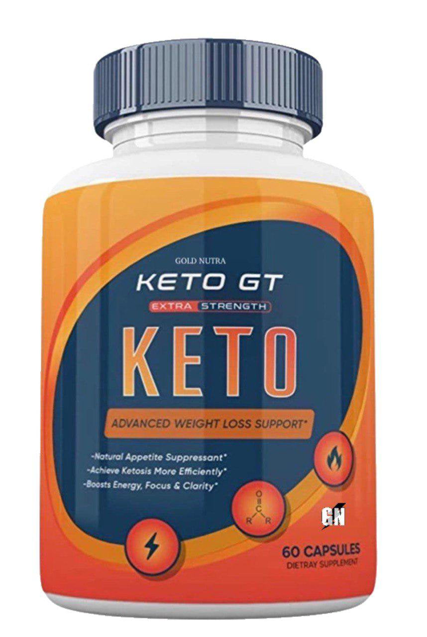 (1 Pack) Official Keto GT, Advanced 2023 Formula, 60 Count, Ketogenic Supplement