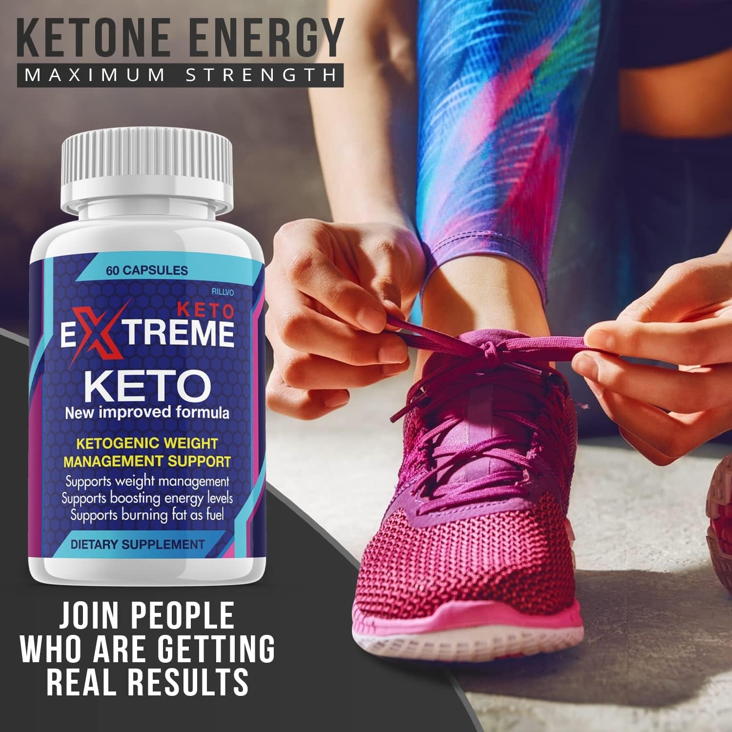 (5 Pack) Keto Extreme Pills, Advanced Ketogenic Formula (300 Capsules)