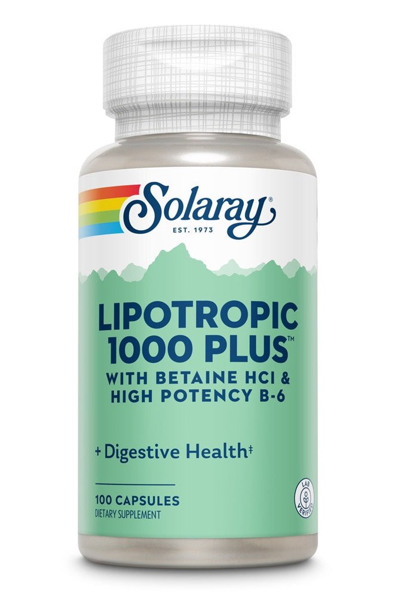 Solaray Lipotropic 1000 plus -- 100 Capsules