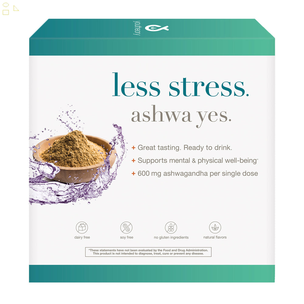 Youtheory Ashwagandha 500 Mg, Blueberry Flavor, 30 Packets | Offer Togo