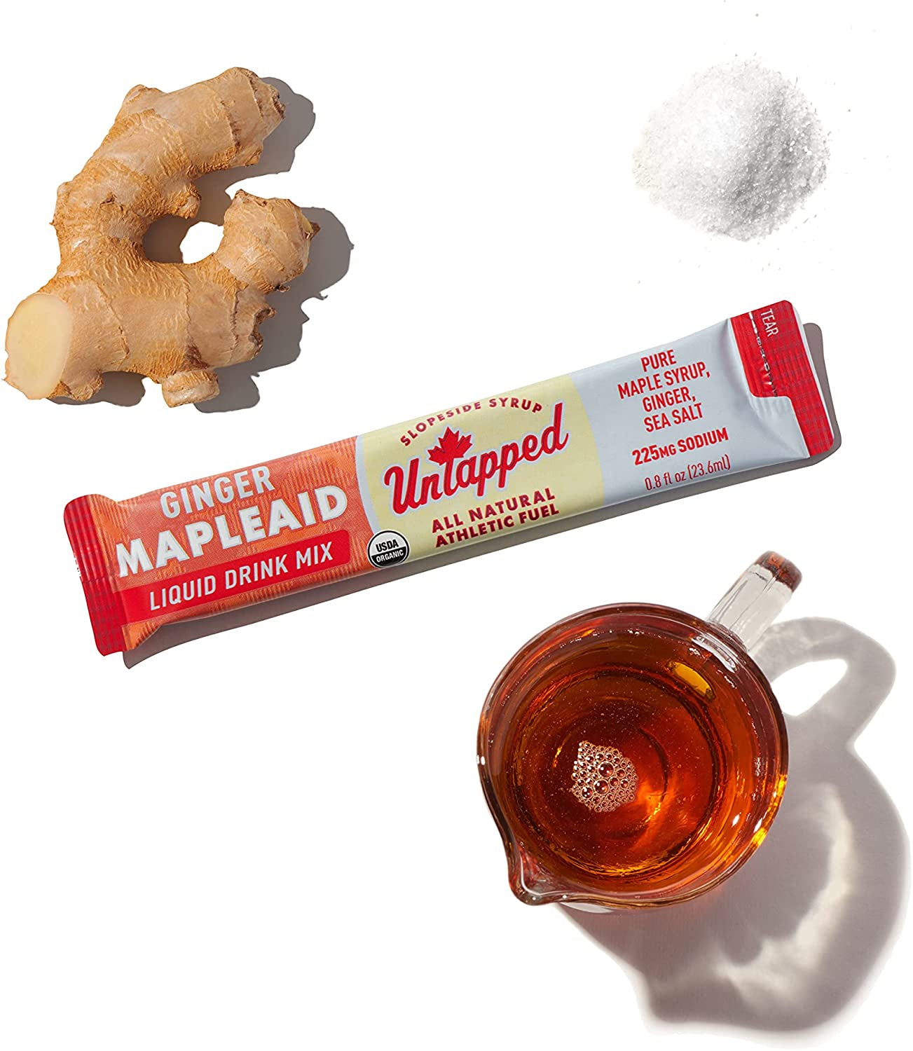 Untapped Liquid Ginger Mapleaid - Individually Packaged - Box of 20