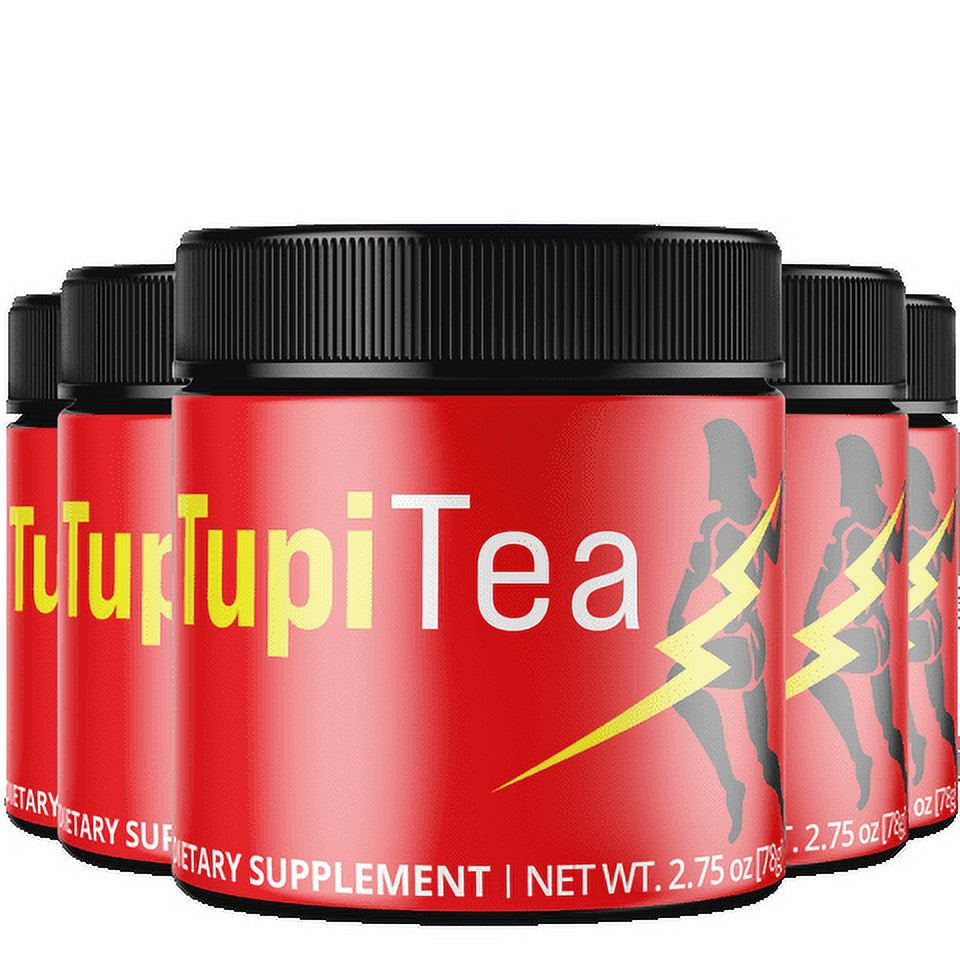 (5 Pack) Tupi Tea - Dietary Supplement Keto Powder Shake for Weight Loss Management & Metabolism - Appetite Suppressant