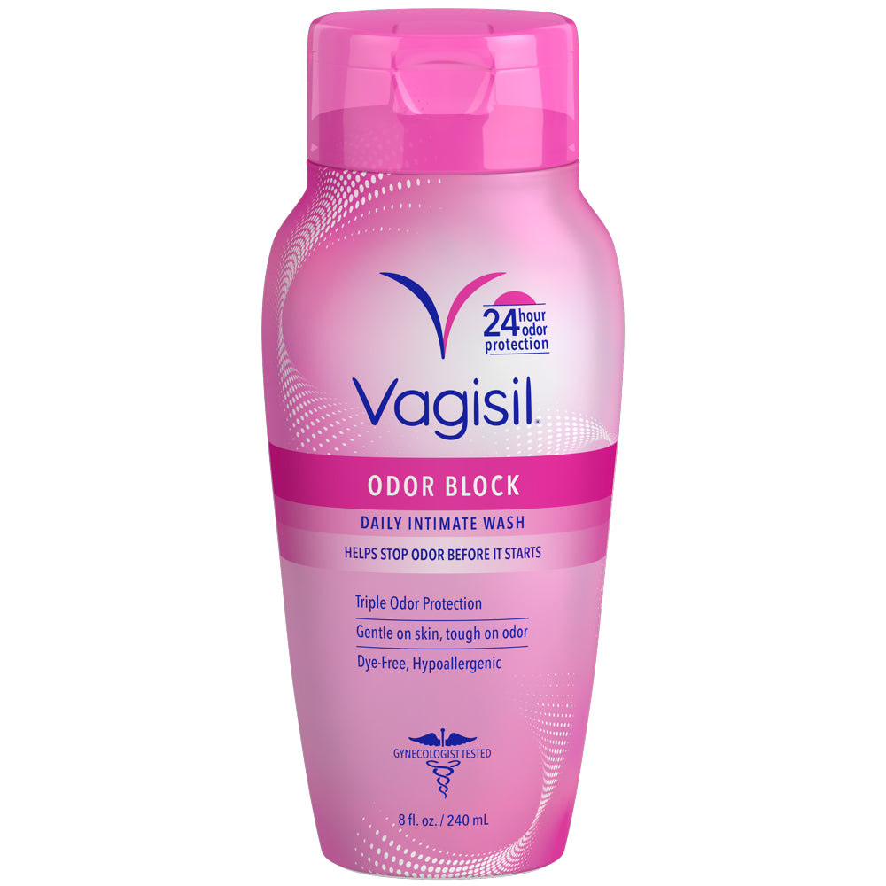 Vagisil Odor Block Daily Intimate Vaginal Feminine Wash, 12 Oz., 1 Pack