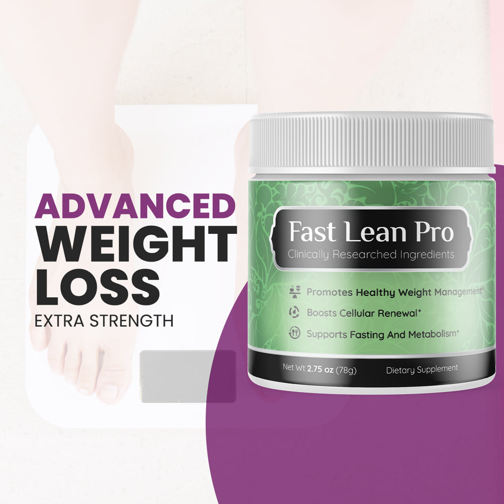 (2 Pack) Fast Lean Pro - Dietary Supplement Keto Powder Shake for Weight Loss Management & Metabolism - Appetite Suppressant