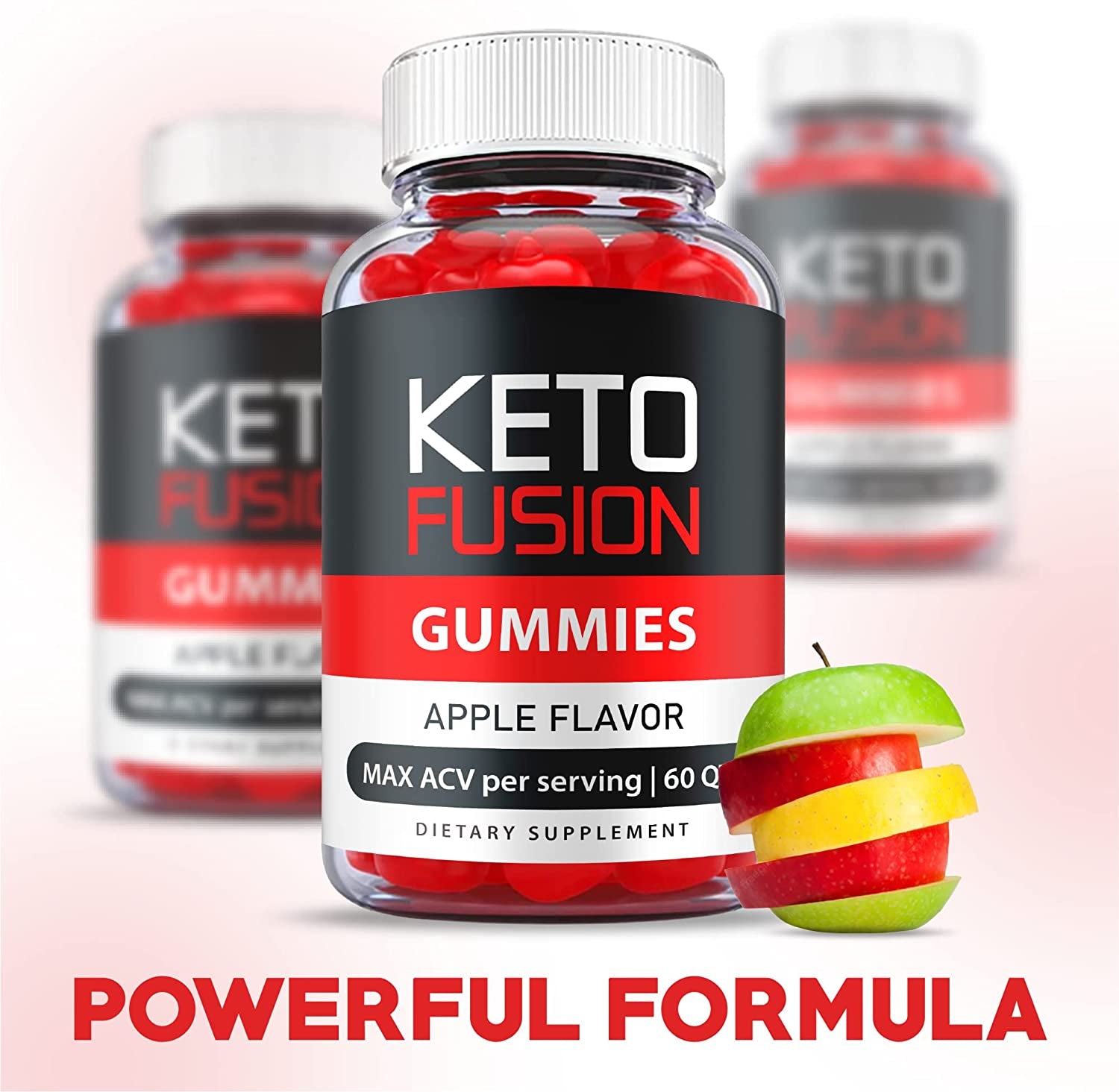 (2 Pack) Keto Fusion Gummies - Official Formula, Vegan - Keto Fusion ACV Gummies Advanced Weight Apple Loss Cider, Fusion Keto Gummies Apple Cider Vinegar, Vitamin B12, Beet Root Juice (120 Gummies)