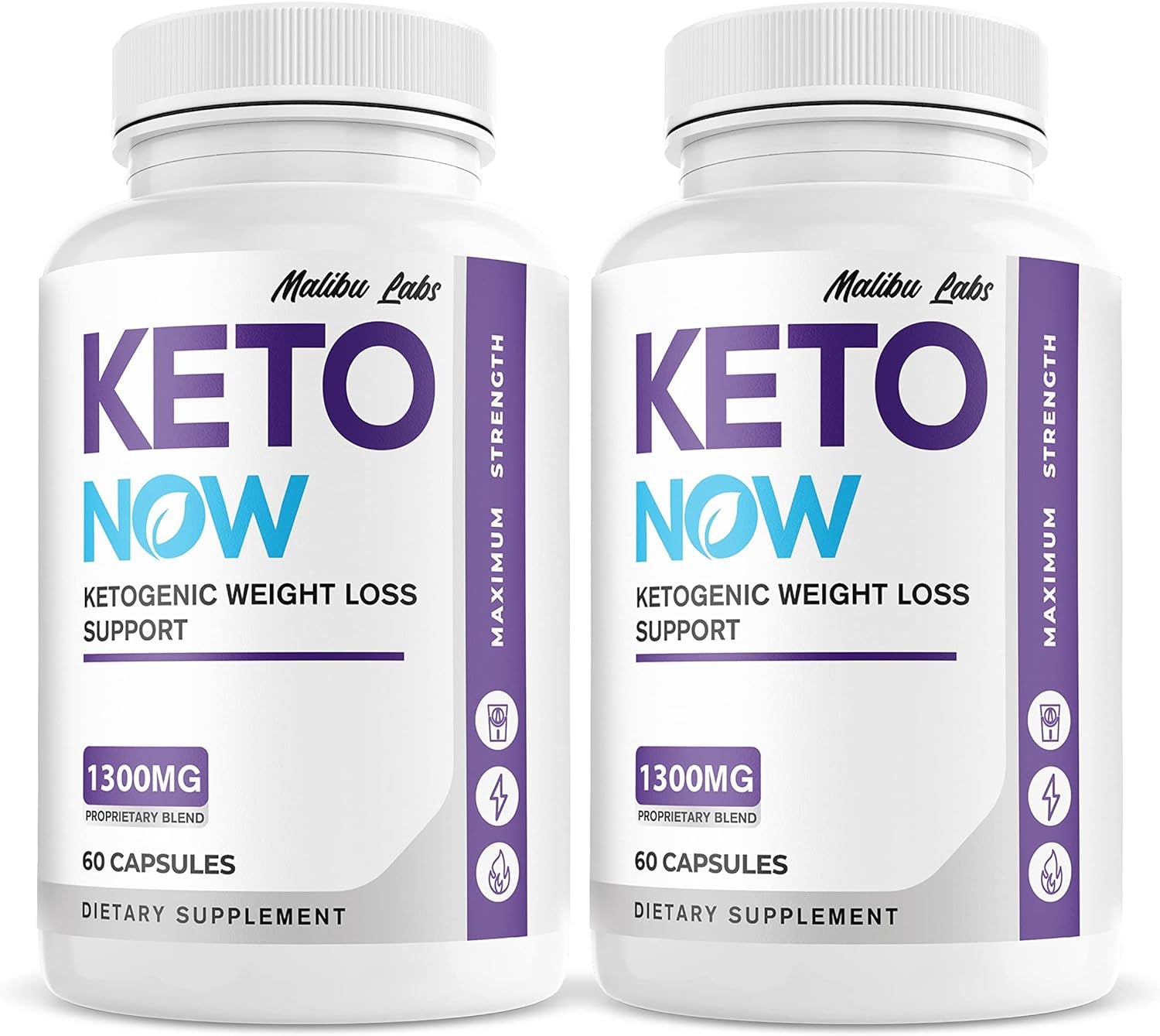 (Official) Keto Now, Advanced Formula, Made in the USA (60 Count (Pack of 2))