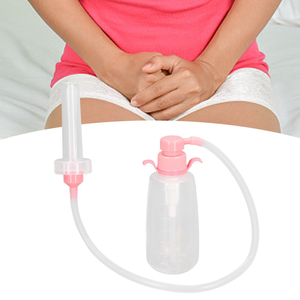 Vaginal Syringe Cleaner, Reusable High Temp Top Pressing Vaginal Cleansing Douche Care for Puerpera Period