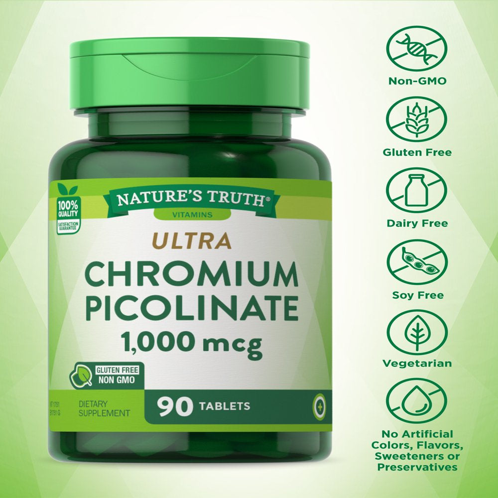 Ultra Chromium Picolinate 1000Mcg