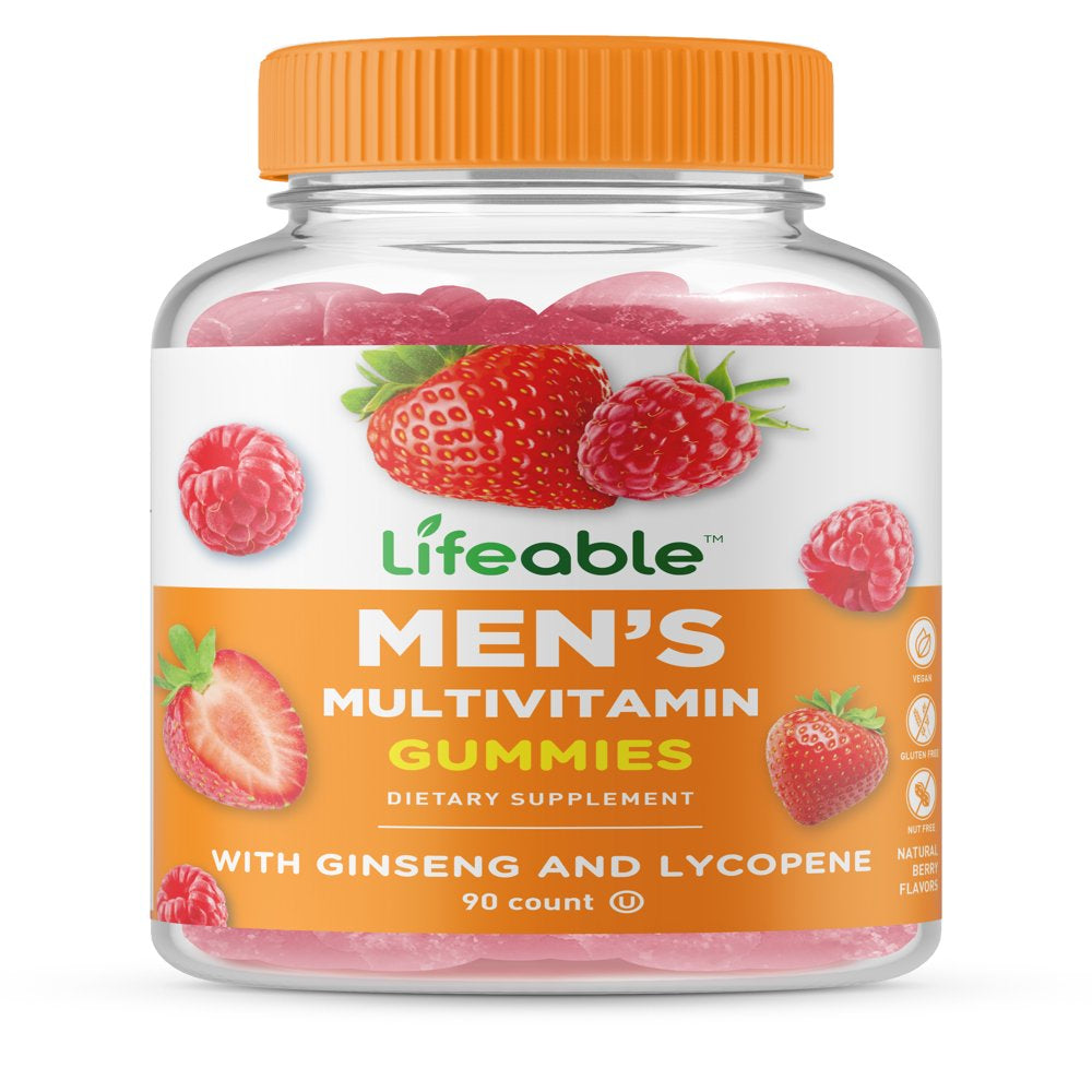 Lifeable Multivitamin for Men, 90 Gummies