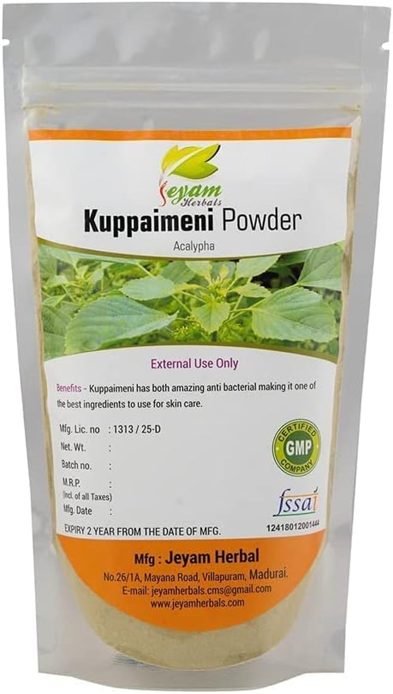 Veena Kuppaimeni Powder (200G), Koraikilangu Powder (200G) & Vasambu Powder (200G)