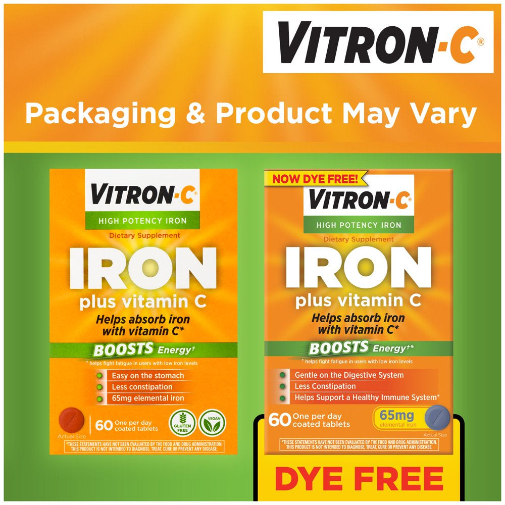 Vitron-C Coated Tablets 60 Tablets