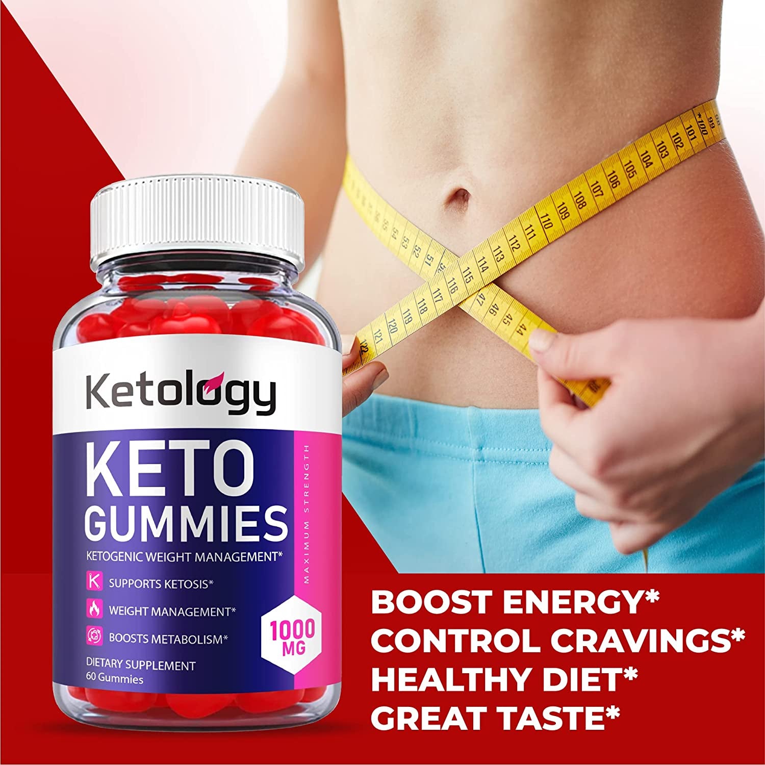 (5 Pack) Ketology Keto Gummies - Official Formula, Vegan, Non GMO - Ketology Keto ACV Gummies with 1000Mg Apple Cider Vinegar, Vitamin B12, Vitamin B6, Beet Root Juice, Pomegranate (300 Gummies)