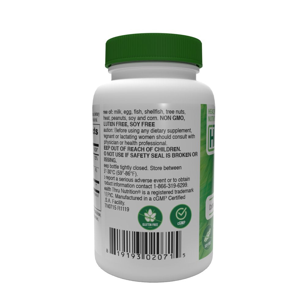 Vitamin K2 (100Mcg as Menaquinone 7) + D3 (1000Iu) 60 Vegecaps by Health Thru Nutrition