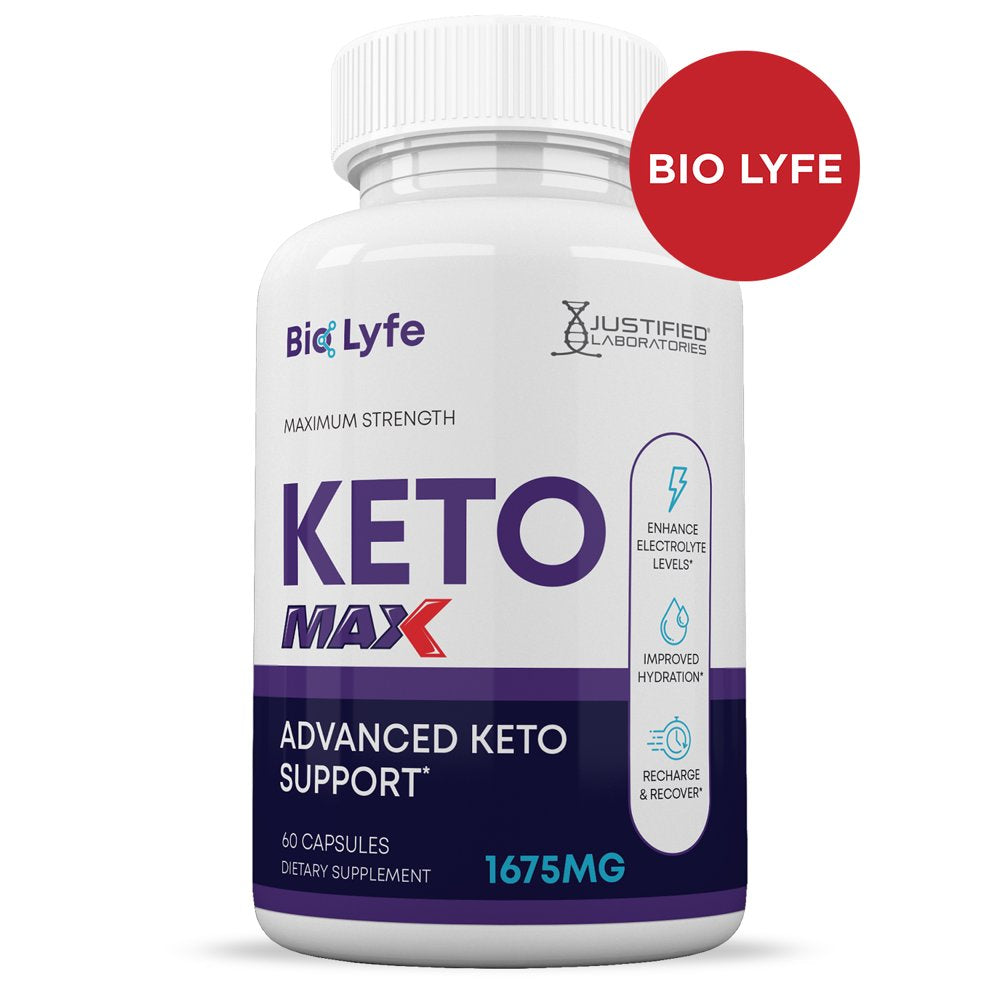 (3 Pack) Bio Lyfe ACV MAX Pills 1675 MG Stronger than Gummies Advanced Keto Support 180 Capsules