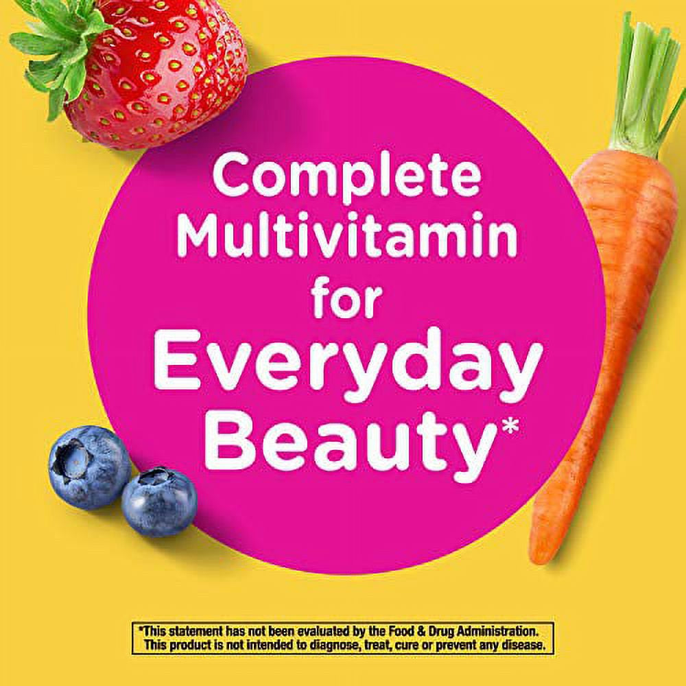 Nature'S Way Alive! Hair, Skin & Nails Multivitamin with Biotin and Collagen, 60 Softgels
