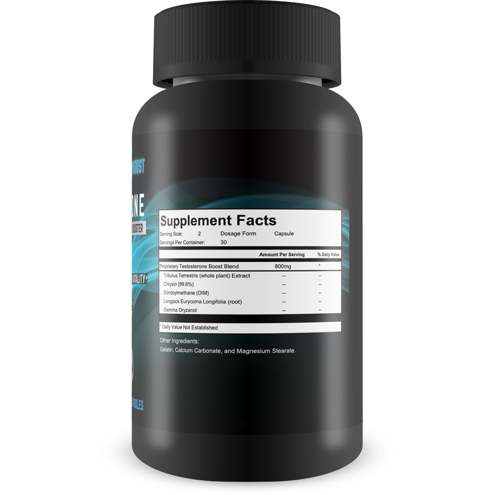 Ultra Empowered Boost - Testosterone Booster for Men - Powerful Fast Acting & Natural Formula - Support Improved Muscle Growth, Energy, Vigor, and Stamina - 30 Servings